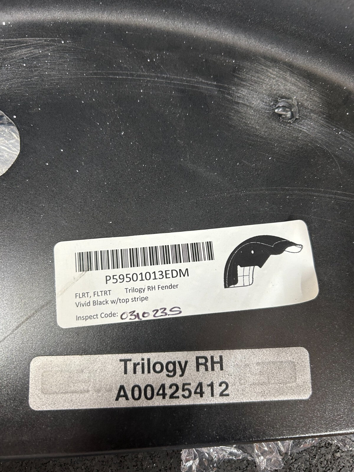 OEM HARLEY-DAVIDSON 15-24 Freewheeler Trike Left & Right Rear Fender Set
