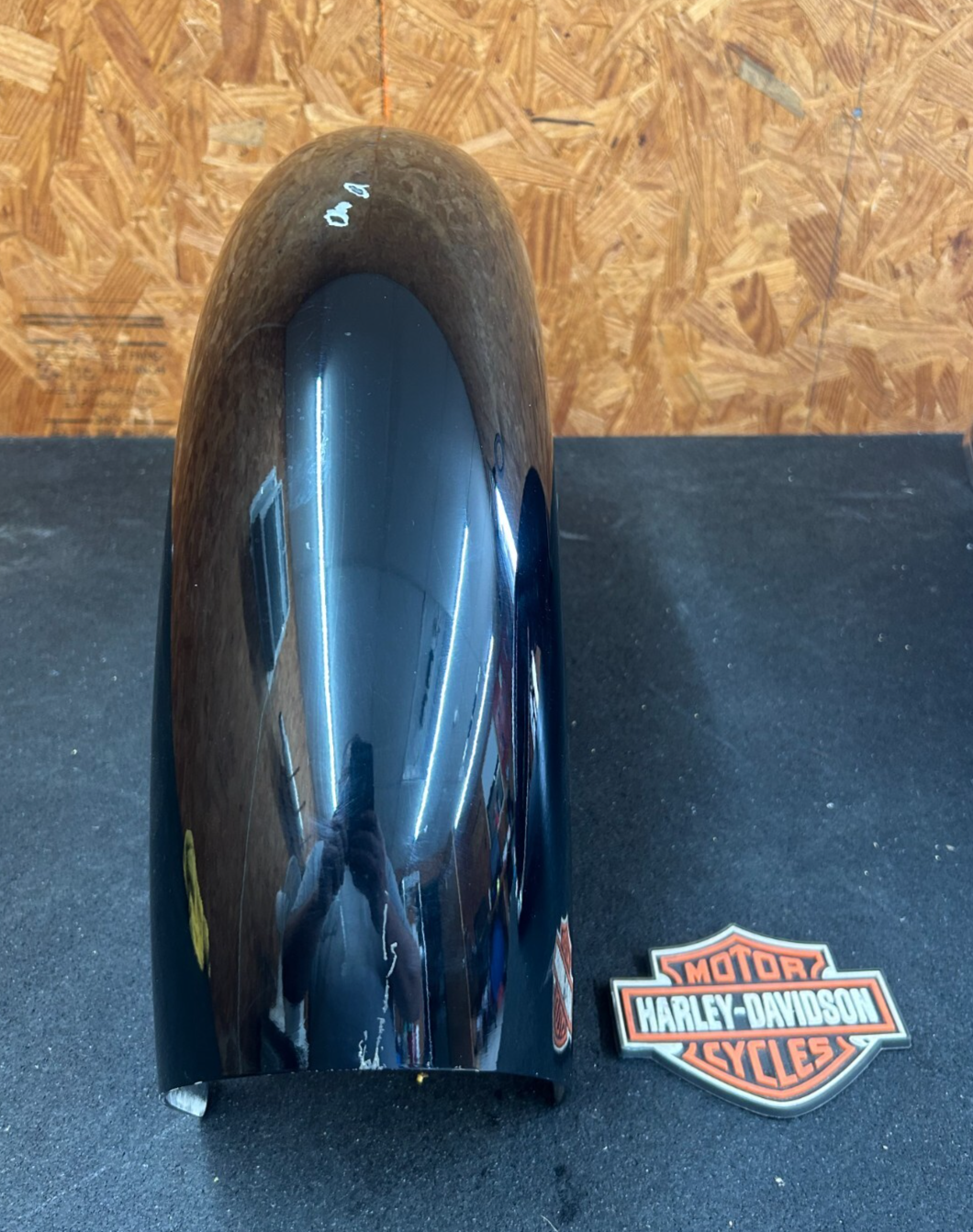 OEM HARLEY-DAVIDSON 03 Road King FLHRI Front Wheel Fender Black