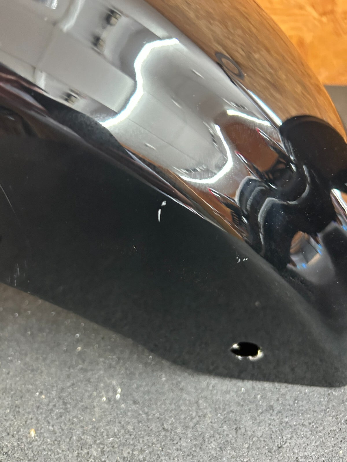 OEM HARLEY-DAVIDSON FLHX REAR FENDER VIVID BLACK 5900069DH