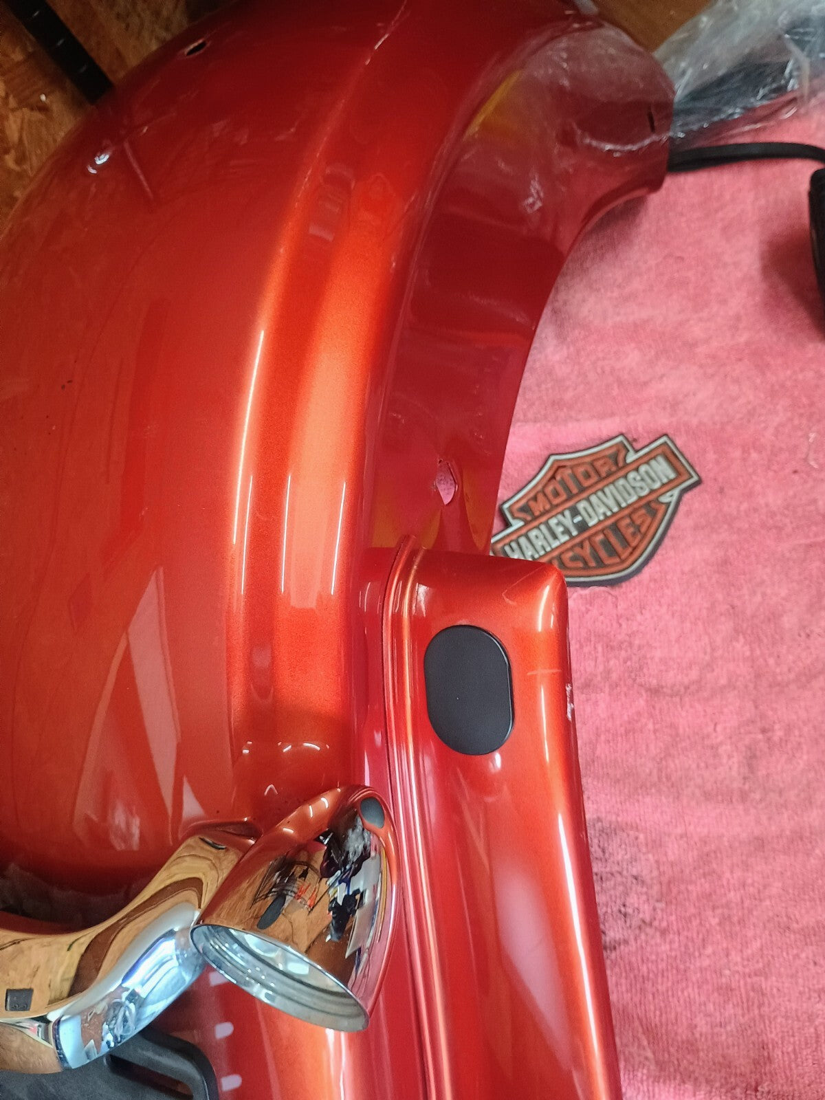 🏍DOEM Harley Davidson 2009-23 Touring Road Street Glide Rear Fender w/Light🏍