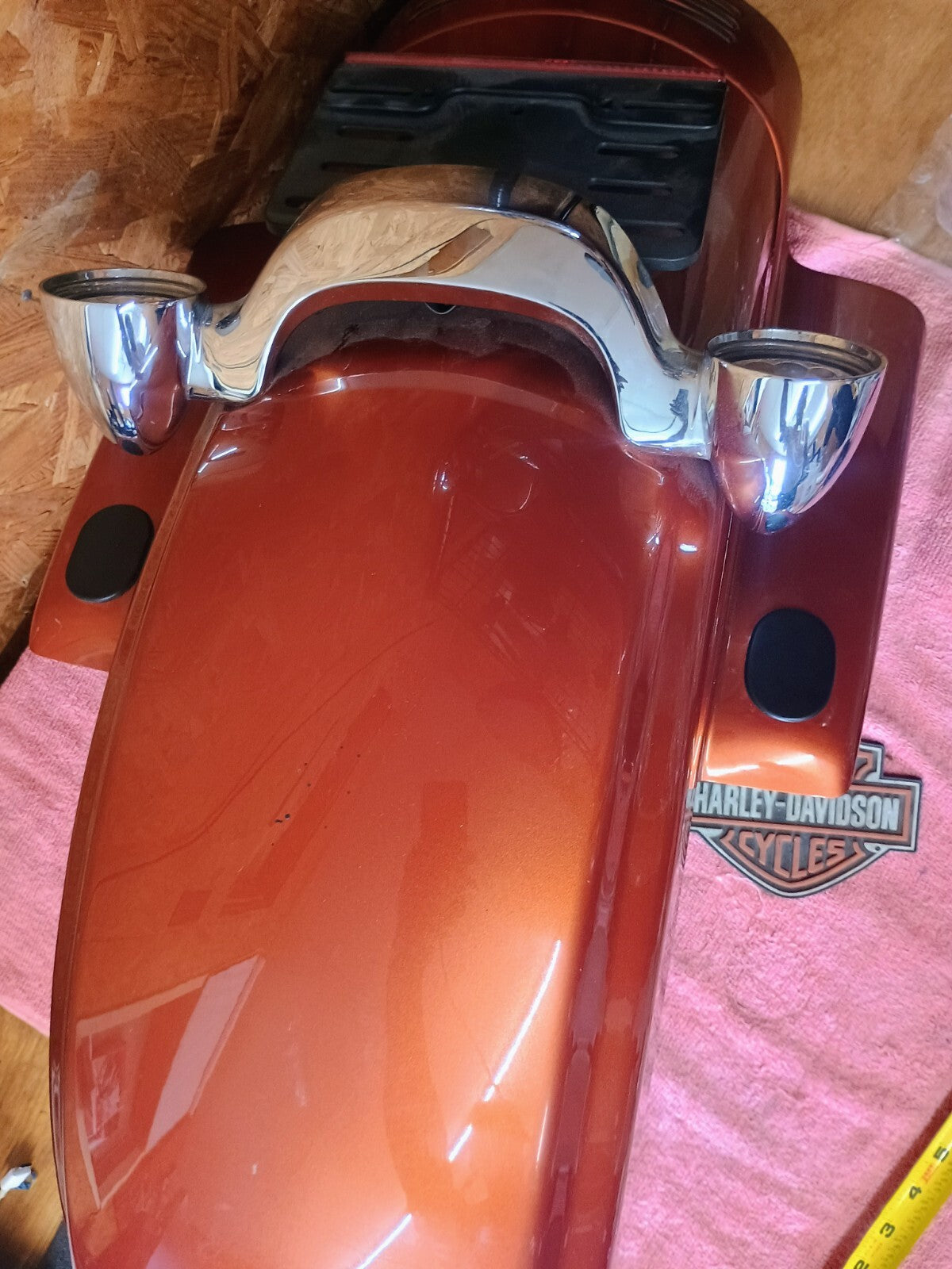 🏍DOEM Harley Davidson 2009-23 Touring Road Street Glide Rear Fender w/Light🏍